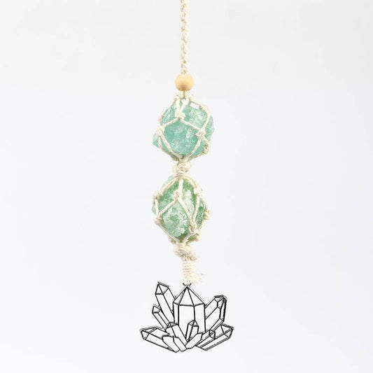 🌙✨ Mystic Duo Crystal Charm