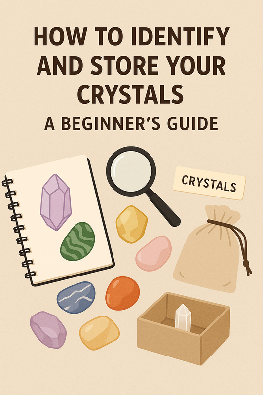 How to Identify and Store Your Crystals: A Beginner’s Guide